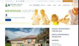 
							         Newman – Golden Valley Health Centers								  
							    