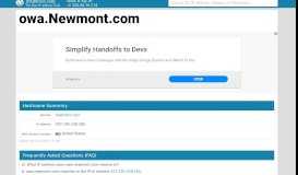 
							         Newmont - Newmont.com Website Analysis and Traffic Statistics for ...								  
							    