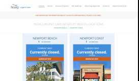 
							         Newport Beach Urgent Care | Hoag Medical Group								  
							    