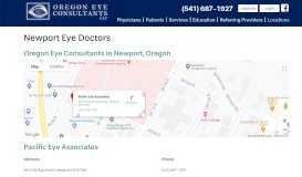 
							         Newport Eye Doctors | Oregon Eye Consultants								  
							    