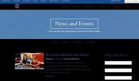 
							         News and Events - Patrick Henry College | bre payton								  
							    