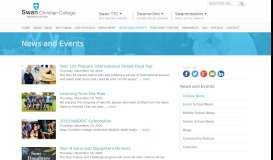 
							         News and Events - Swan Christian College								  
							    