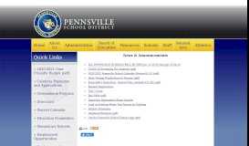 
							         News & Announcements - Pennsville School District								  
							    