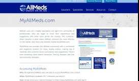 
							         News Articles and Training for the AllMeds ... - MyAllMeds								  
							    