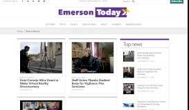 
							         News Articles in 2018 | Emerson College								  
							    