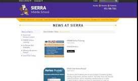 
							         News at Sierra - Sierra Middle								  
							    