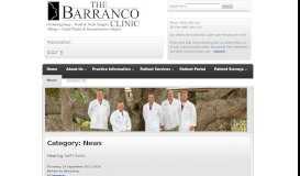 
							         News | Barranco Clinic								  
							    