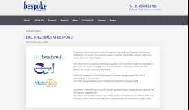 
							         News - bespoke Cleaning Services								  
							    