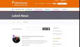 
							         News & Events - Identitywa - Registered NDIS Provider								  
							    
