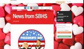 
							         News from SBHS | Smore Newsletters								  
							    