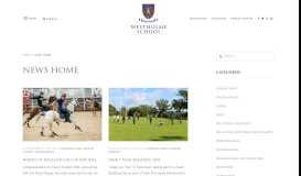 
							         News Home - Page 2 of 160 - Westholme School								  
							    