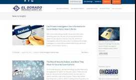 
							         News & Insights | Blog | El Dorado Insurance Agency								  
							    