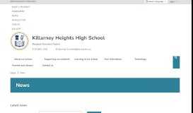 
							         News - Killarney Heights High School								  
							    