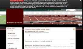 
							         News - Magoffin County High School								  
							    
