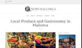 
							         News Mallorca: Local Produce and Gastronomy in Mallorca 2019								  
							    