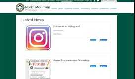 
							         News - North Mountain Middle School								  
							    