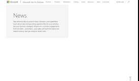 
							         News | Office 365 Partner Portal - Microsoft								  
							    