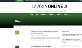 
							         News – Page 7 – LAVOXA Online								  
							    