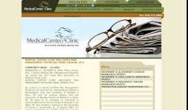 
							         News - Pensacola, FL - Medical Center Clinic								  
							    