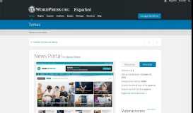 
							         News Portal - Tema WordPress | WordPress.org								  
							    