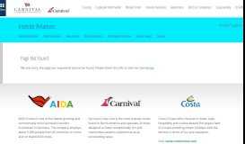 
							         News Release - Carnival Corporation - Holland America Line ...								  
							    