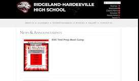 
							         News - Ridgeland-Hardeeville High School - Jasper County School ...								  
							    