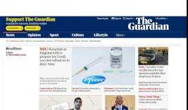 
							         News, sport and opinion from the Guardian's UK edition | The Guardian								  
							    