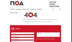 
							         News - SRR goes Mediarc Web » NOA - Creating Archive Innovations								  
							    