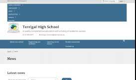 
							         News - Terrigal High School								  
							    