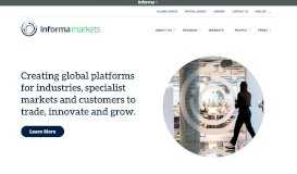 
							         News | UBM - Informa Markets								  
							    