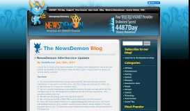 
							         NewsDemon Usenet Access Service Update - NewsDemon.com								  
							    
