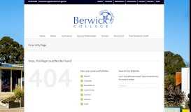 
							         newsletter issue 6 office hours—2016 to access the ... - Berwick College								  
							    