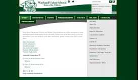 
							         Newsletters - District - Wayland Union Schools								  
							    