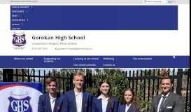 
							         Newsletters - Gorokan High School								  
							    