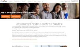 
							         Newton Software: Applicant Tracking System (ATS) & Recruiting ...								  
							    