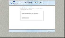 
							         NexOne Sign In - Employee Portal								  
							    