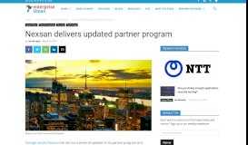 
							         Nexsan delivers updated partner program - - Enterprise Times								  
							    