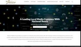
							         Nexstar Media Group, Inc. | A Leading Local Media Company ...								  
							    