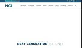 
							         Next Generation Internet: Home								  
							    