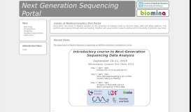 
							         Next Generation Sequencing Portal of the Center of Medical Genetics ...								  
							    