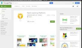 
							         Next Learning Platform – Apps on Google Play								  
							    