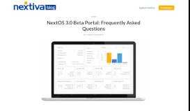 
							         NextOS 3.0 Beta Portal: Frequently Asked Questions - Nextiva								  
							    