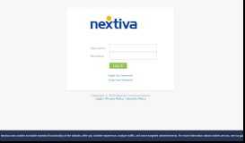 
							         NextOS Portal - Nextiva								  
							    