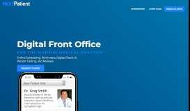 
							         NextPatient: Tools for the Modern Medical Practice								  
							    