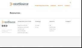 
							         nextSource | Resources								  
							    