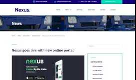 
							         Nexus goes live with new online portal – Nexus Dry Hire								  
							    