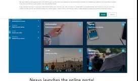
							         Nexus launches the online portal Nexus GO - Nexus Group								  
							    