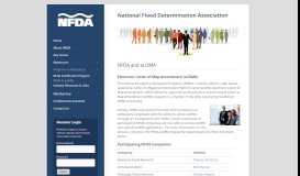 
							         NFDA & eLOMA - NFDA | National Flood Determination ...								  
							    