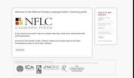 
							         NFLC Learning Portal: Welcome to the National Foreign Language ...								  
							    