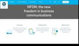 
							         NFON, the new freedom in business communications								  
							    
